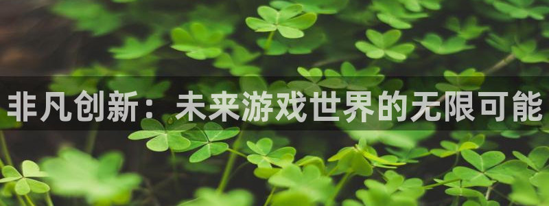 极悦娱乐官网：非凡创新：未来游戏世界的无限可能